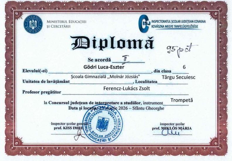 oklevél